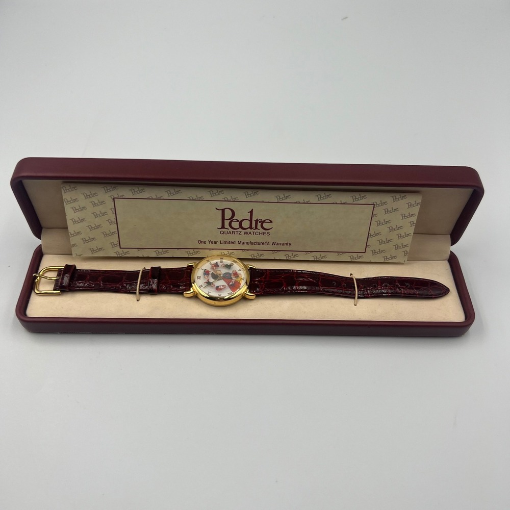 [NEW, RARE, VTG]Snow White and Seven Dwarfs Limited Edition Pedre Watch with Box